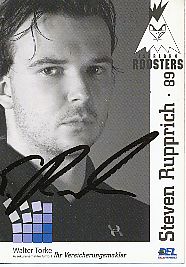 Steven Rupprich  Iserlohn Roosters  2009/2010  Eishockey Card original signiert 