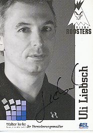 Uli Liebsch  Iserlohn Roosters  2009/2010  Eishockey Card original signiert 