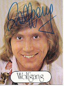 Wolfgang  Musik  Autogrammkarte  original signiert 