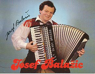 Josef Balazic  Musik  Autogrammkarte  original signiert 