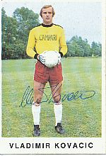 Vladimir Kovacic  Hamburger SV  1975/1976  Bergmann Sammelbild original signiert 