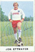 Hans "Buffy" Ettmayer † 2023  Hamburger SV  1975/1976  Bergmann Sammelbild original signiert 
