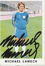 Michael Lameck  VFL Bochum  1975/1976  Bergmann Sammelbild original signiert 