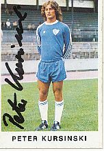 Peter Kursinski  VFL Bochum  1975/1976  Bergmann Sammelbild original signiert 