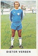 Dieter Versen  VFL Bochum  1975/1976  Bergmann Sammelbild original signiert 