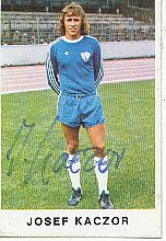 Josef Kaczor  VFL Bochum  1975/1976  Bergmann Sammelbild original signiert 