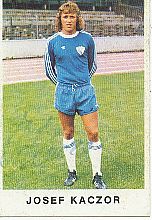 Josef Kaczor  VFL Bochum  1975/1976  Bergmann Sammelbild original signiert 