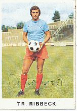 Erich Ribbeck  FC Kaiserslautern  1975/1976  Bergmann Sammelbild original signiert 