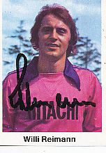 Willi Reimann  Hamburger SV  1976/1977  Bergmann Sammelbild original signiert 