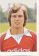 Norbert Janzon  FC Bayern München  1977/1978  Bergmann Sammelbild original signiert 