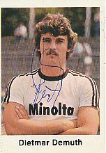 Dietmar Demuth  FC St.Pauli  1977/1978  Bergmann Sammelbild original signiert 