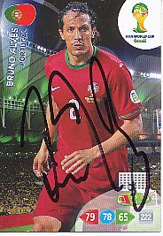 Bruno Alves  Portugal  Panini Card WM 2014 Adrenalyn original signiert 
