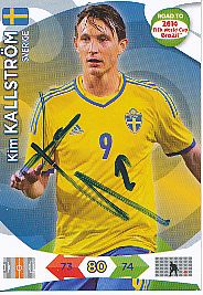 Kim Källström  Schweden  Panini Card Road to WM 2014  original signiert 