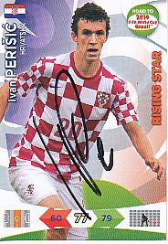 Ivan Perisic  Kroatien  Panini Card Road to WM 2014  original signiert 