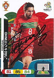 Joao Moutinho  Portugal  Panini Card EM 2012  original signiert 