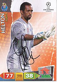 Helton  FC Porto  Panini CL  2011/2012  original signiert 