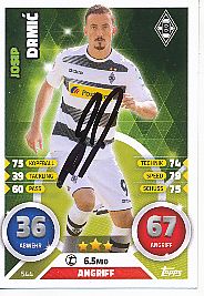 Josip Drmic  Borussia Mönchengladbach   2016/2017  Match Attax Card  original signiert 