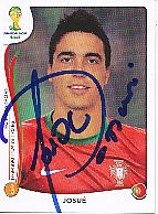 Josue  Portugal  Panini  WM 2014  Sticker original signiert 
