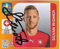 Silvan Widmer  Schweiz  Panini  EM 2020  Sticker original signiert 