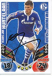 Klaas Jan Huntelaar  FC Schalke 04  Topps Match attax Card  original signiert 