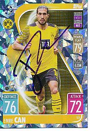 Emre Can  Borussia Dortmund  Champions League  Match Attax Card original signiert 