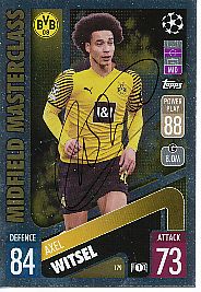 Axel Witsel  Borussia Dortmund  Champions League  Match Attax Card original signiert 