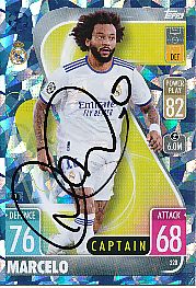 Marcelo  Real Madrid  Champions League  Match Attax Card original signiert 