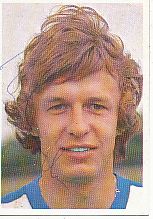Klaus Wunder  1973/74  MSV Duisburg   Fußball Bergmann  Sticker original signiert 