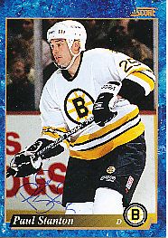 Paul Stanton  Boston Bruins  Eishockey Card original signiert 