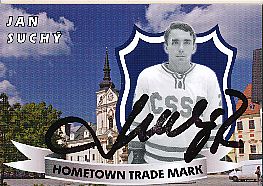 Jan Suchy † 2021  CSSR  Tschechien  Eishockey Card original signiert 