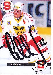 Jiri Zelenka  Tschechien  Eishockey Card original signiert 