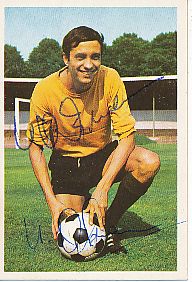 2  x  Udo Ockmann   1968  Borussia Dortmund  Fußball Bergmann Sammelbild  original signiert 