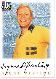 Sigvard Parling † 2016  Schweden WM 1958  Fußball Card original signiert 