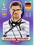 Jonas Hofmann  DFB  Panini  WM 2022 Fußball  Sticker original signiert 