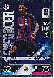 Franck Kessie  FC Barcelona  Champions League  Match Attax Card original signiert 