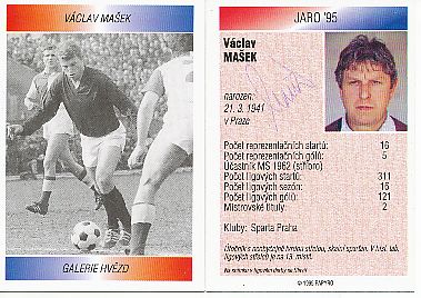 Vaclav Masek  CSSR WM 1962  Fußball Autogrammkarte original signiert 
