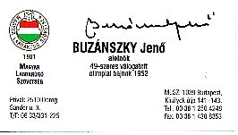 Jenö Buzanszky † 2015  Ungarn  WM 1954  Fußball Autogramm Karte  original signiert 