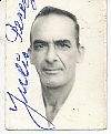 Julio Perez  † 2002  Uruguay  Weltmeister WM 1950  Fußball Autogramm Foto original signiert 