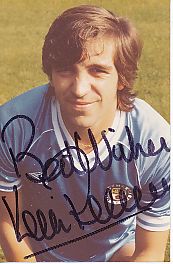 Kevin Reeves   Manchester City  Fußball  Autogramm Foto  original signiert 
