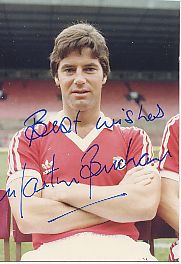 Martin Buchan   Manchester United  Fußball  Autogramm Foto  original signiert 