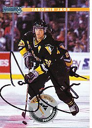Jaromir Jagr  Pittsburgh Penguins  Eishockey  Trading Card original signiert 