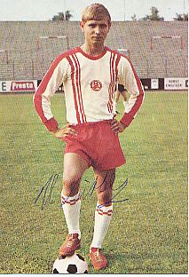 Helmut Littek   Rot Weiß Essen  1969/70  Fußball Bergmann Sammelbild  original signiert 