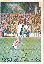 Ewald Hammes 1974/1975 SG Wattenscheid 09  Fußball Bergmann Sammelbild  original signiert 