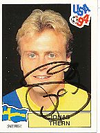 Jonas Thern  Schweden  Panini  WM 1994  Sticker original signiert 