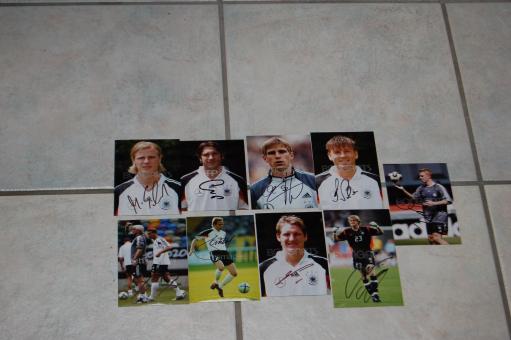 9 x  DFB  Fußball Autogramm Fotos original signiert 