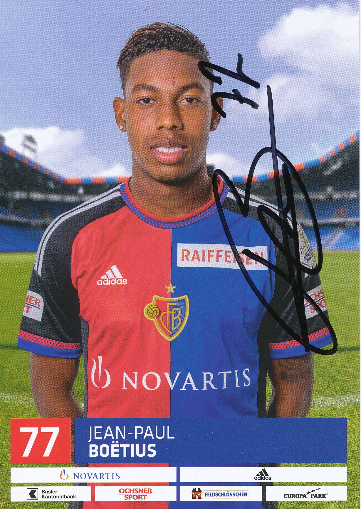 59382/1 Jean Paul Boetius FC Basel Schweiz original signierte Autogrammkarte 