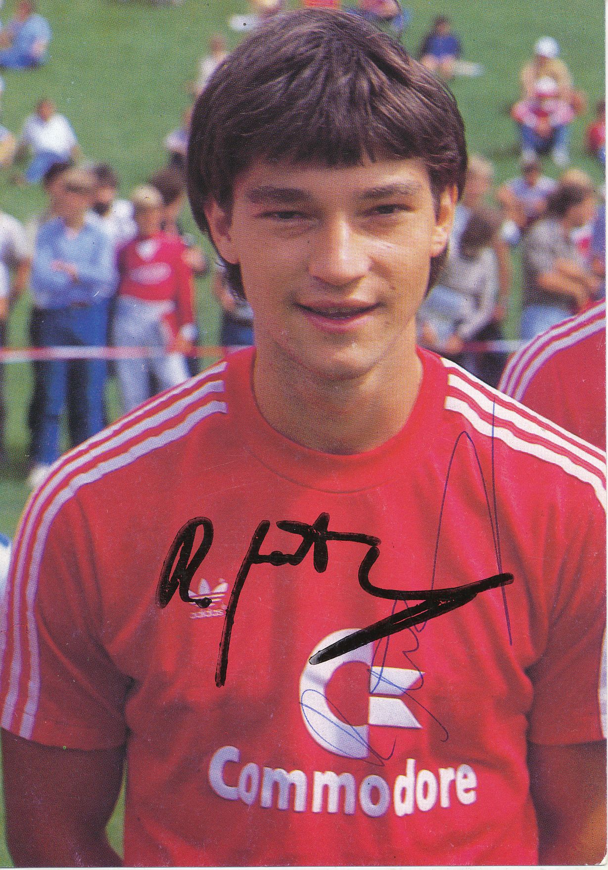 Kelocks Autogramme  Reinhold Mathy 1984/1985 FC Bayern München