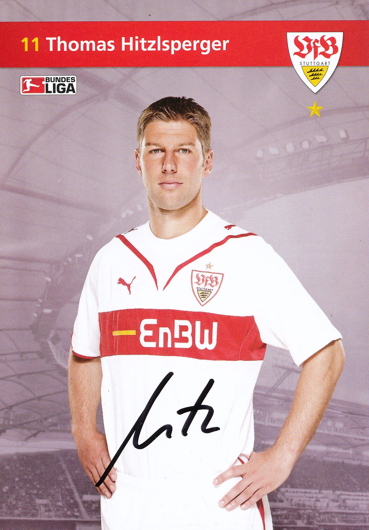 AK DFB 2010 Autogrammkarte original signiert Thomas Hitzlsperger 1 