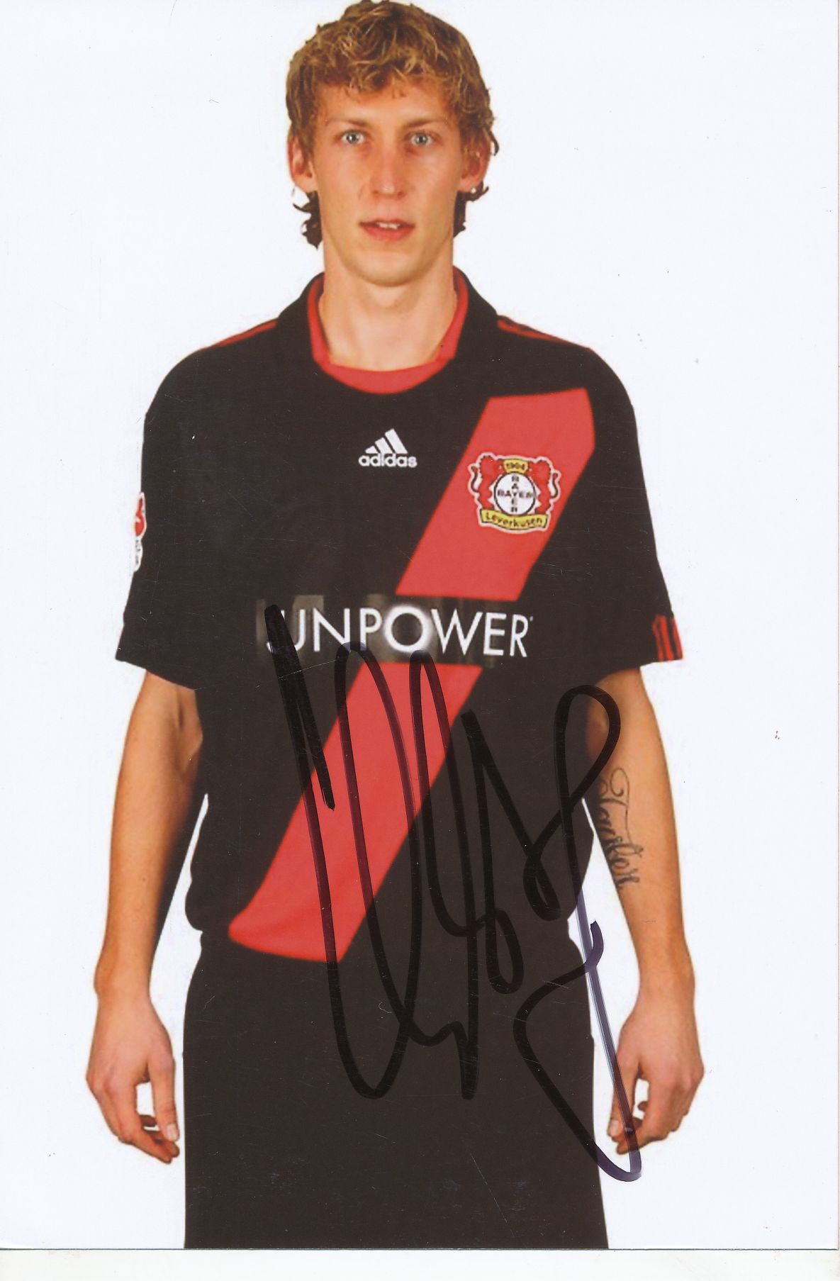 Stefan Kießling AK Bayer Leverkusen Autogrammkarte 2018/19 original signiert 