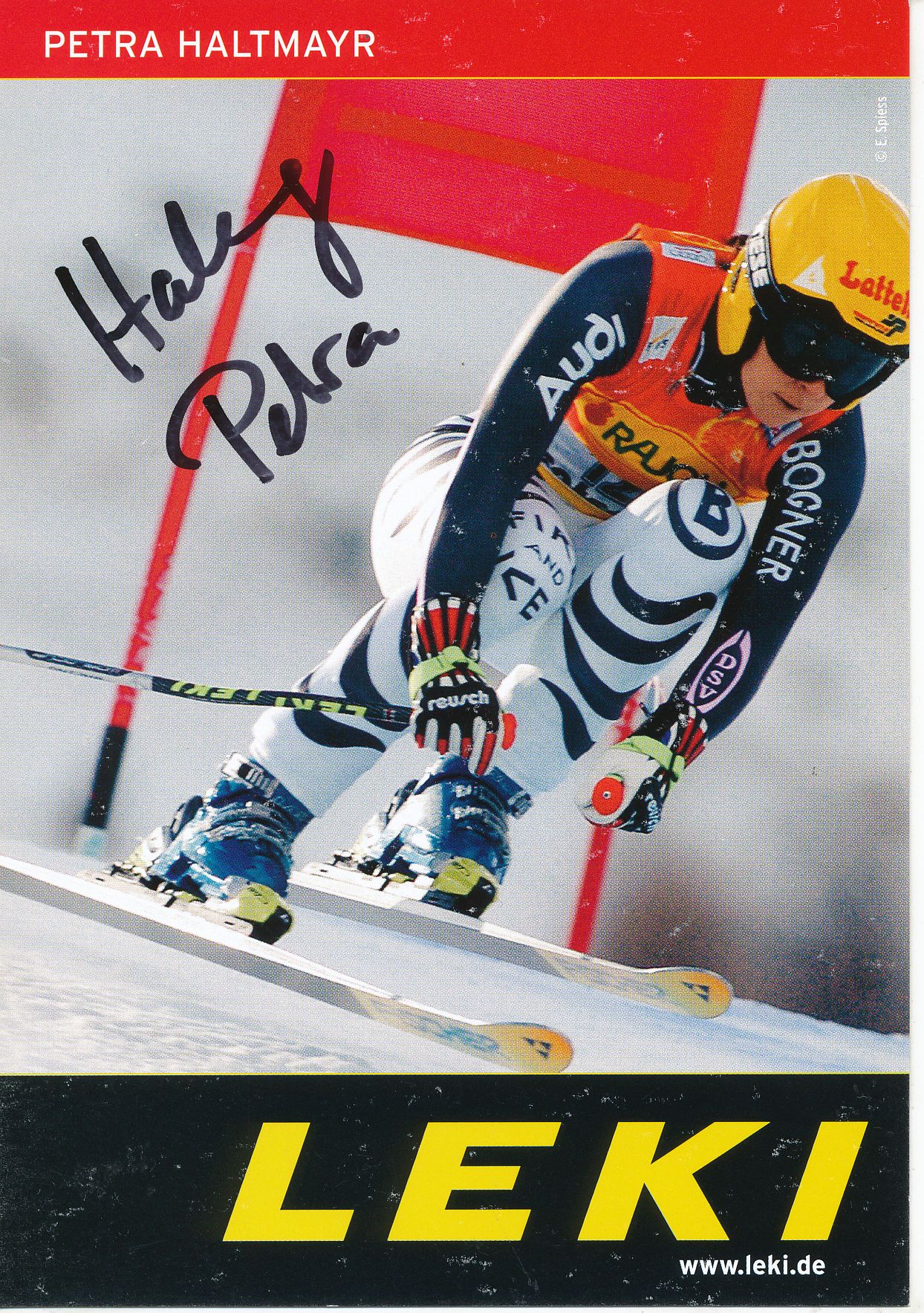 Petra Haltmayr Autogrammkarte Original Signiert Ski Alpine A 151952 